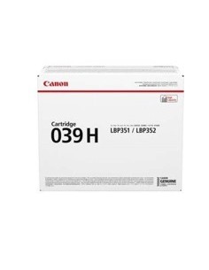 Toner canon 039h negro 25 000 copias lbp351dn  lbp352dn