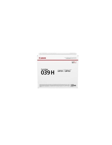 Toner canon 039h negro 25 000 copias lbp351dn  lbp352dn