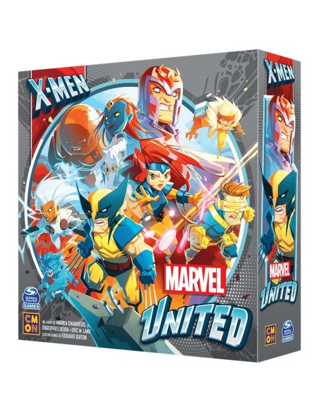 Juego de mesa marvel united x  men pegi 14