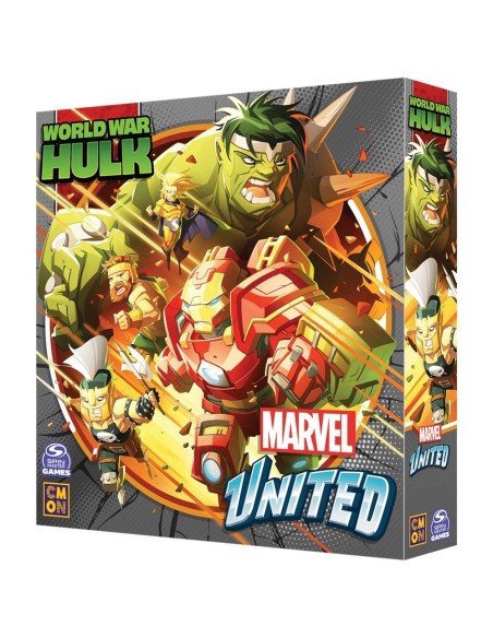 Juego de mesa marvel united world war hulk