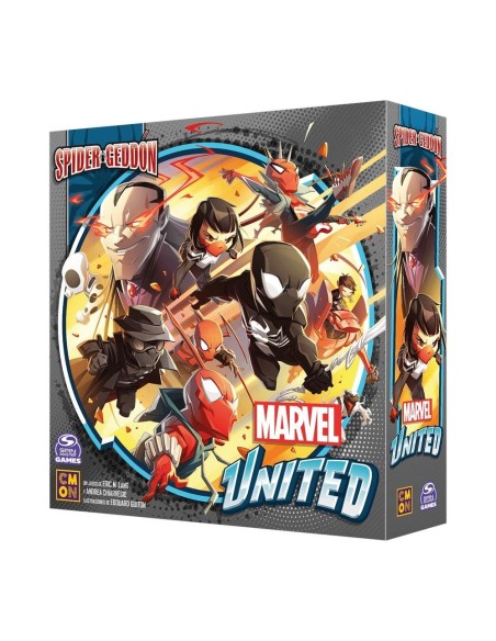 Juego de mesa marvel united spider  geddon