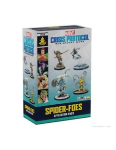Juego de mesa marvel crisis protocol spider  foes affiliation pack edad recomendada 14 años