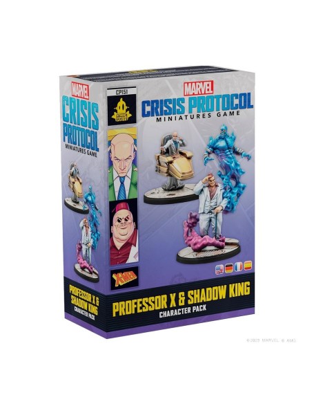 Juego de mesa marvel crisis protocol professor x y shadow king edad recomendada 14 años