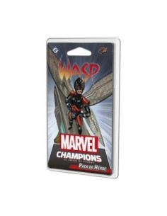 Juego de mesa marvel champions wasp 60 cartas pegi 14