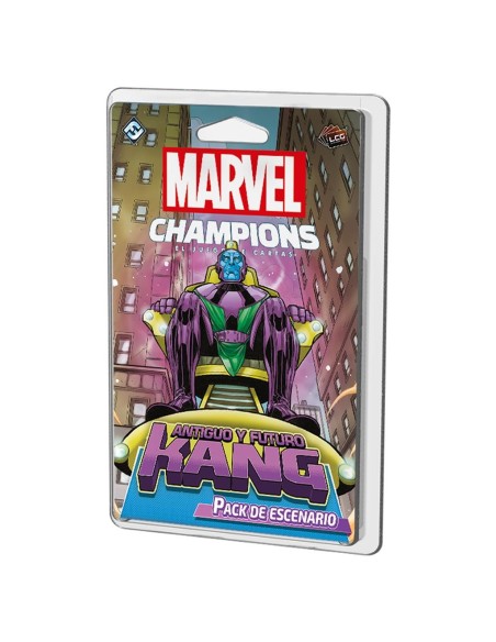 Juego de mesa marvel champions antiguo y futuro kang 73 cartas pegi 14