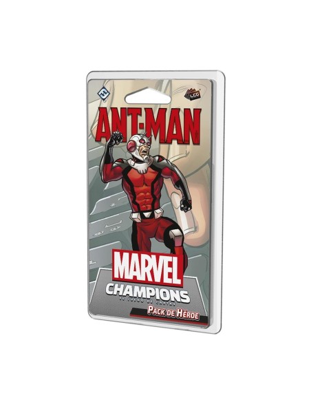 Juego de mesa marvel champions ant  man 60 cartas pegi 14