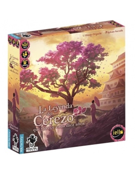 Juego de mesa la leyenda del cerezo que florece cada 10 añoz cherry tree en español