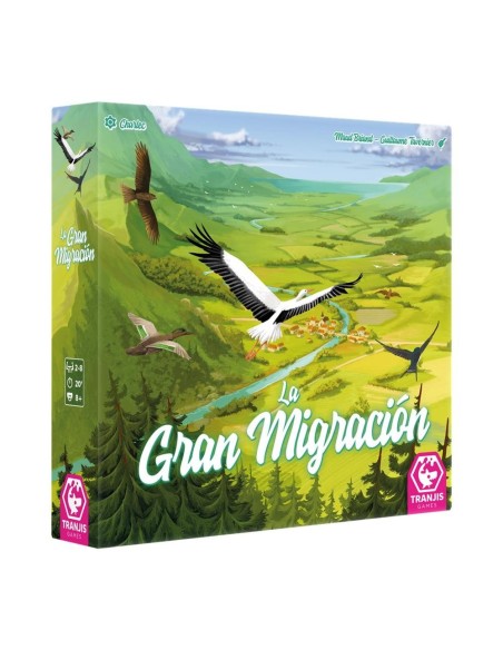 Juego de mesa la gran migración