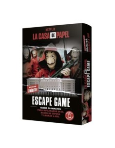 Juego de mesa la casa de papel escape game 2 edad recomendada 14 años
