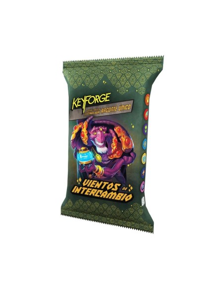 Juego de mesa keyforge vientos de intercambio edad recomendada 14 años 1 unidad aleatoria