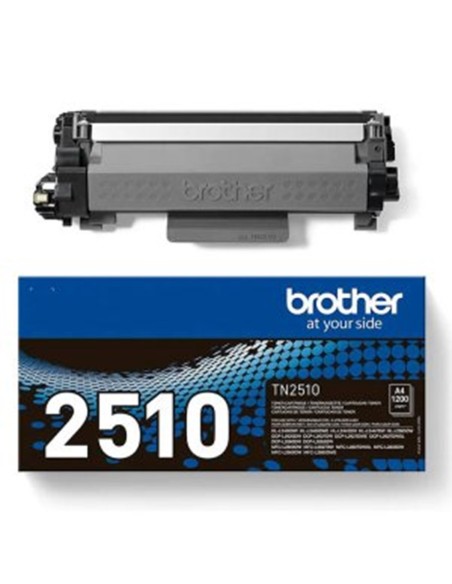 Toner brother tn2510 negro 1 200 paginas