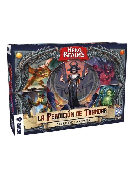 Juego de mesa hero realms la perdición de thandar