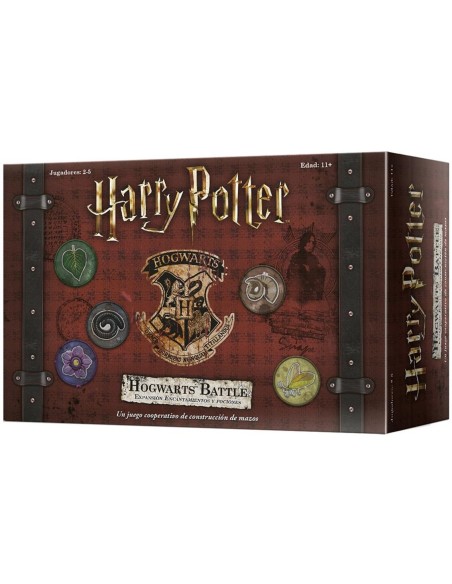 Juego de mesa harry potter hogwarts battle encantamiento pociones pegi 11