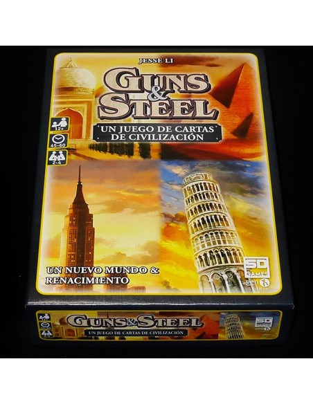 Juego de mesa guns y steel pegi 12