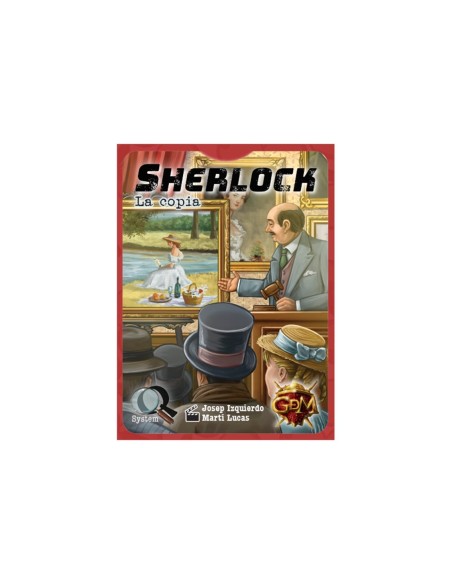 Juego de mesa gdm sherlock la copia pegi 10