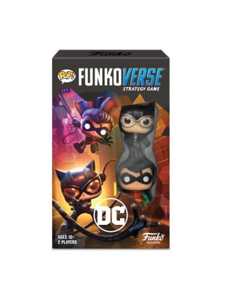 Juego de mesa funkoverse dc edición 101 robin catwoman
