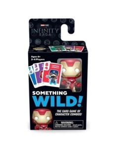Juego de mesa funko something wild marvel infinity saga iron man pegi 6 60495
