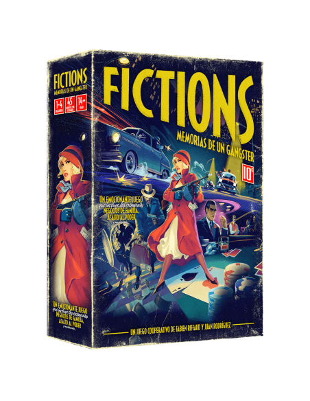 Juego de mesa fictions memorias de un gangster