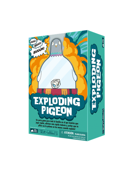 Juego de mesa exploding pigeon