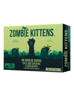 Juego de mesa exploding kittens zombie kittens edad recomendada 7 años
