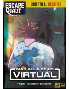 Juego de mesa escape quest 2 mas alla de lo virtual formato libro pegi 12