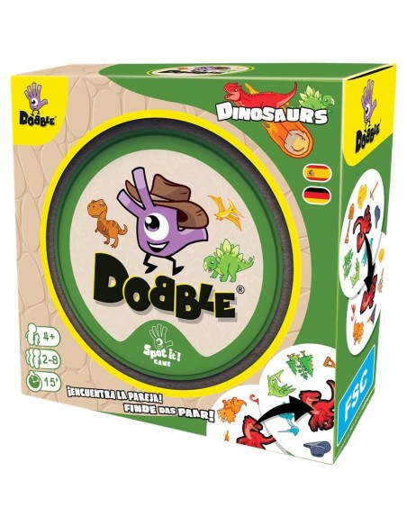 Juego de mesa dobble dinosaurios