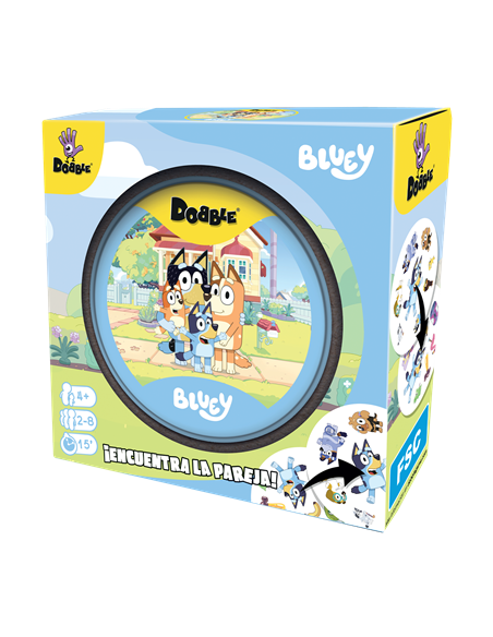 Juego de mesa dobble bluey