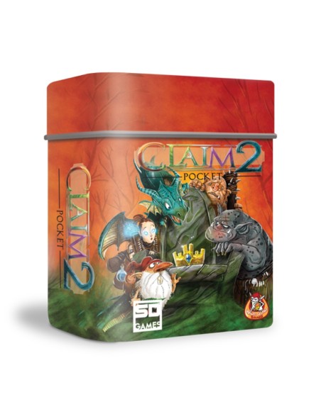 Juego de mesa display claim pocket 2 12 unidades pegi 10