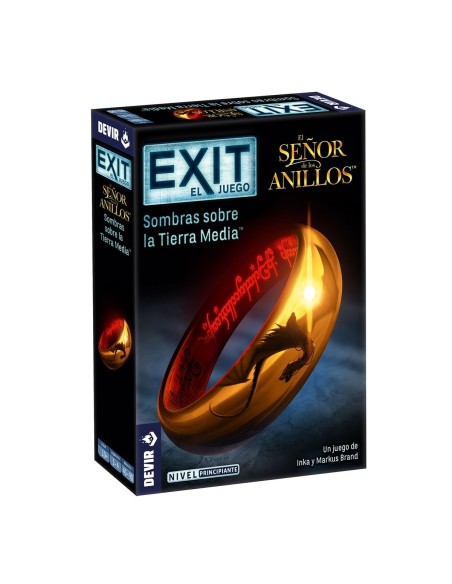 Juego de mesa devir exit el señor de los anillos sombras sobrela tierra media