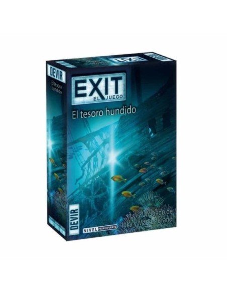 Juego de mesa devir exit 7 el tesoro hundido