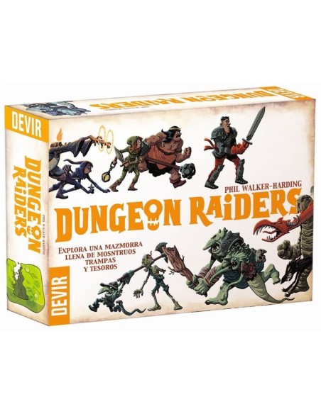 Juego de mesa devir dungeon raiders