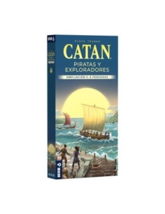 Juego de mesa devir catan piratas y exploradores 5  6 jugadores