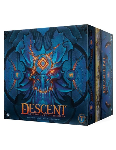 Juego de mesa descent leyendas de las tinieblas pegi 14