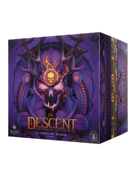 Juego de mesa descent la guerra del traidor edad recomendada 14 años