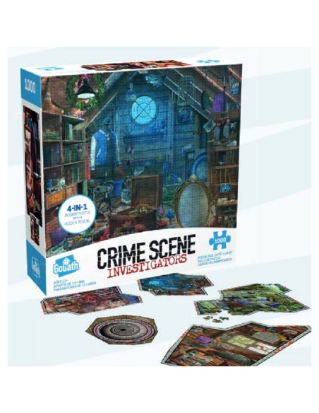 Juego de mesa crime scene surtido