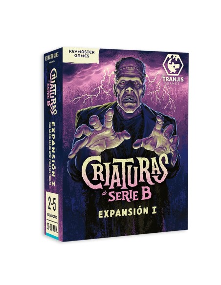 Juego de mesa criaturas de serie b  expansión