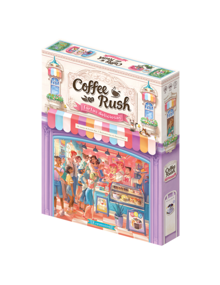 Juego de mesa coffee rush tartas deliciosas