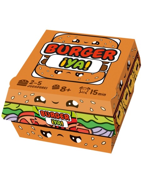 Juego de mesa burger ¡ya pegi 8