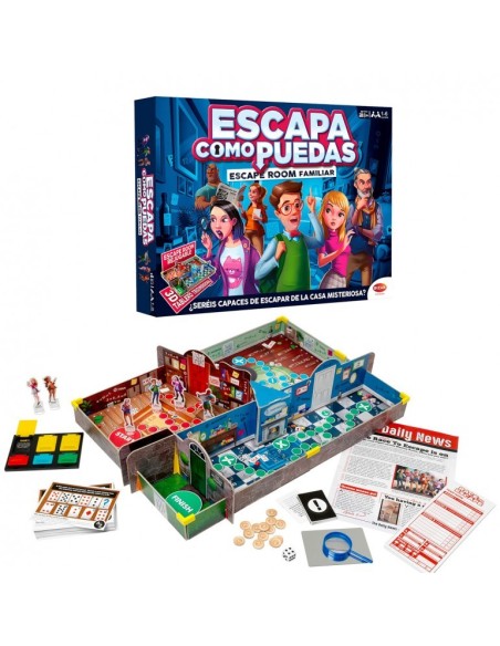 Juego de mesa bizak escapa como puedas