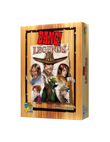 Juego de mesa bang legends