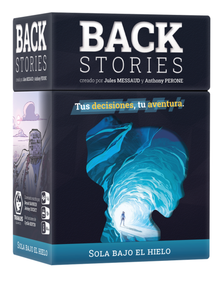 Juego de mesa back stories  sola bajo el hielo