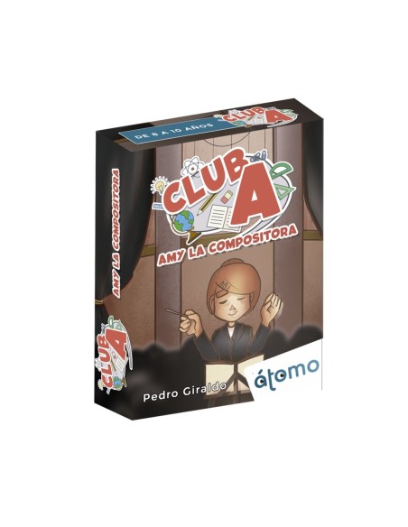 Juego de mesa átomo games club a amy la compositora pegi 8