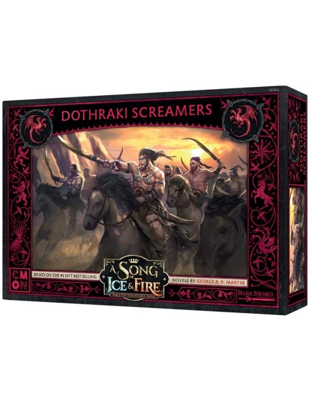 Juego de mesa asmodee cancion de hielo y fuego aulladores dothraki pegi 14