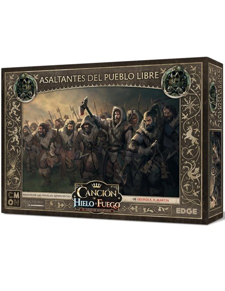 Juego de mesa asmodee cancion de hielo y fuego asaltantes del pueblo libre pegi 14