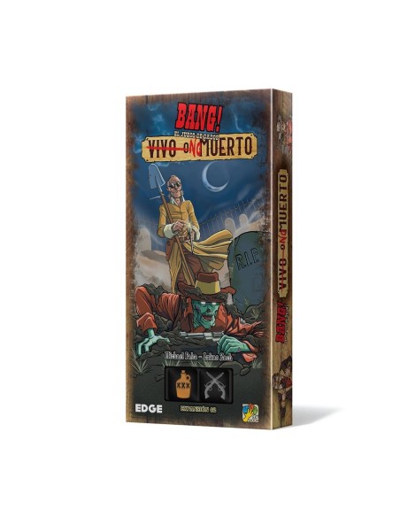 Juego de mesa asmodee bang el juego de dados vivo o no muerto pegi 8