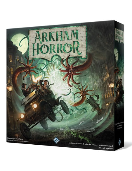Juego de mesa asmodee arkham horror 3a edicion pegi 14