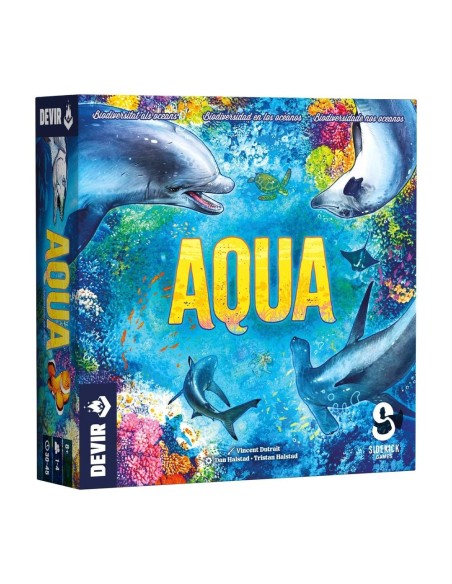 Juego de mesa aqua