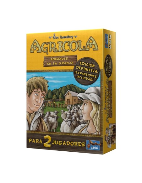 Juego de mesa agricola animales en la granja edicion definitiva expansiones incluidas pegi 10