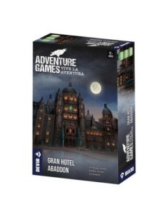 Juego de mesa adventure games gran hotel abaddon