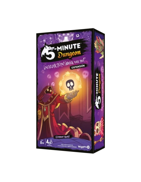 Juego de mesa 5 minute dungeon ¡maldición ¡otra vez no edad recomendada 8 años